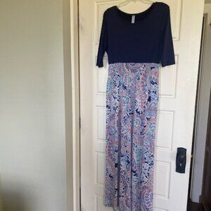 Paisley Grace Maxi Dress - Size Medium